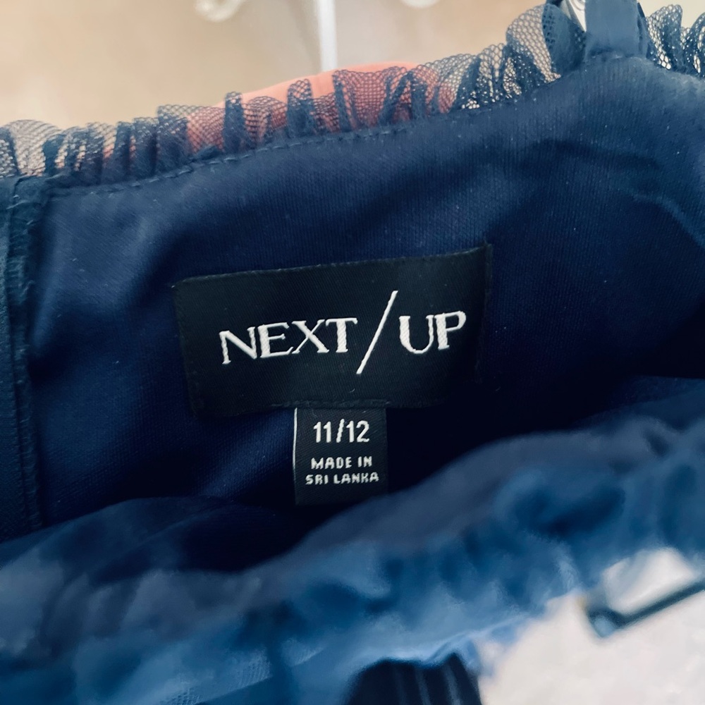 Nordstrom Navy Blue Tiered Tull Maxi Dress NWOT - Picture 13 of 13